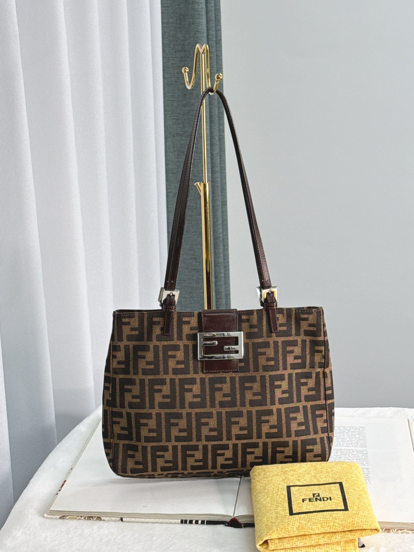 FENDI Zucca Shoulder Bag