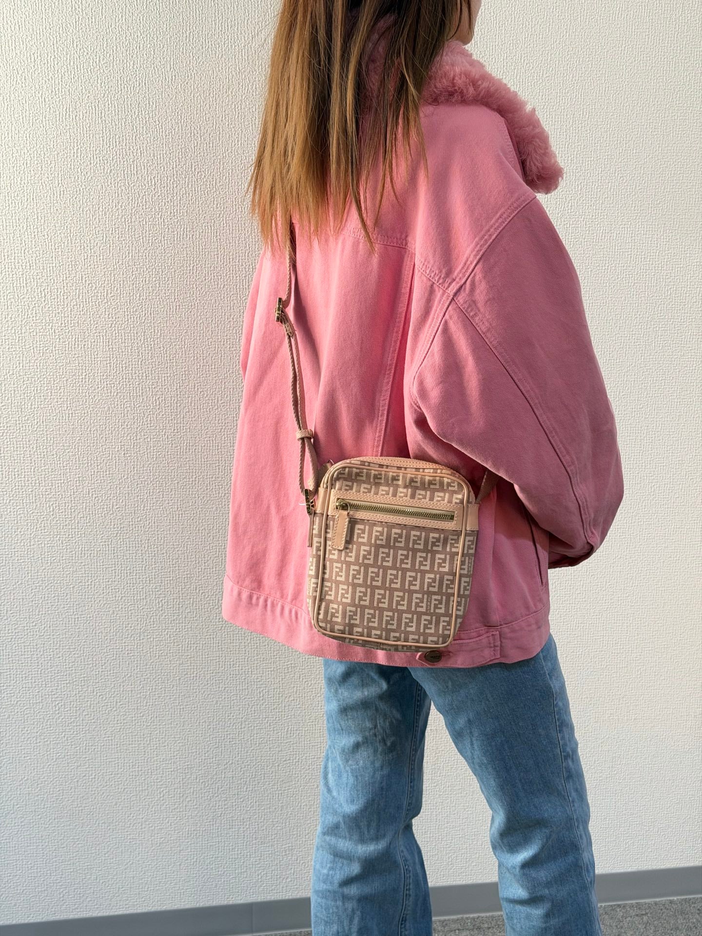 FENDI Zucchino Mini Shoulder bag