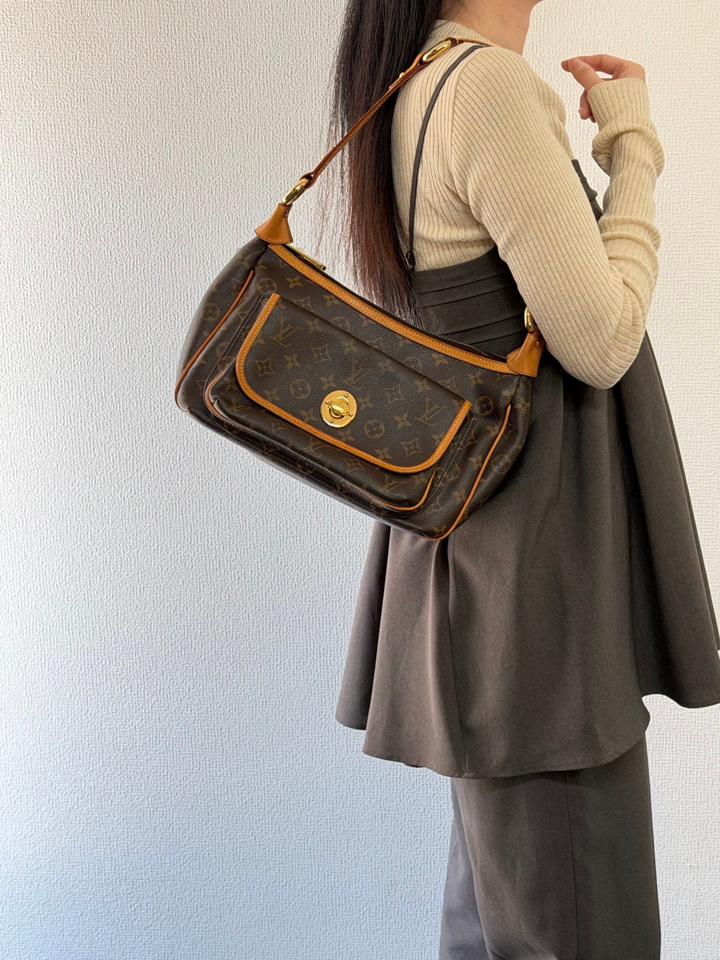 LOUIS VUITTON Monogram Tikal GM Handbag