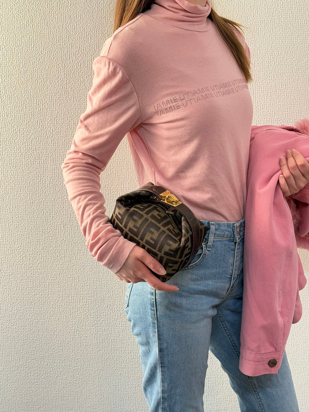 FENDI Zucca Mini Lunch Box Bag