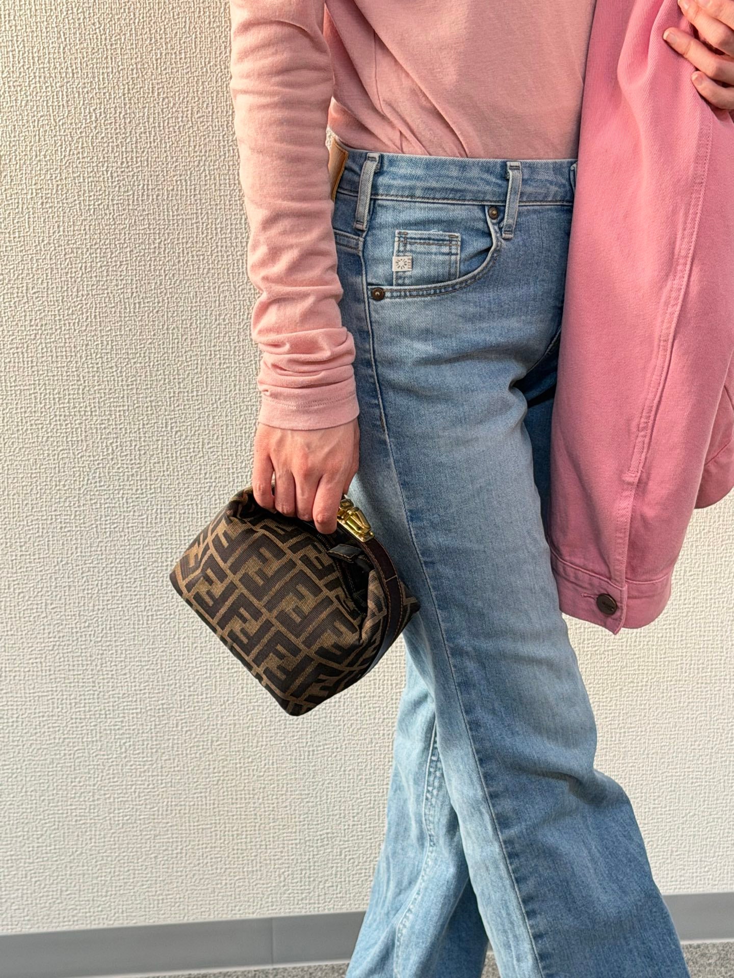 FENDI Zucca Mini Lunch Box Bag