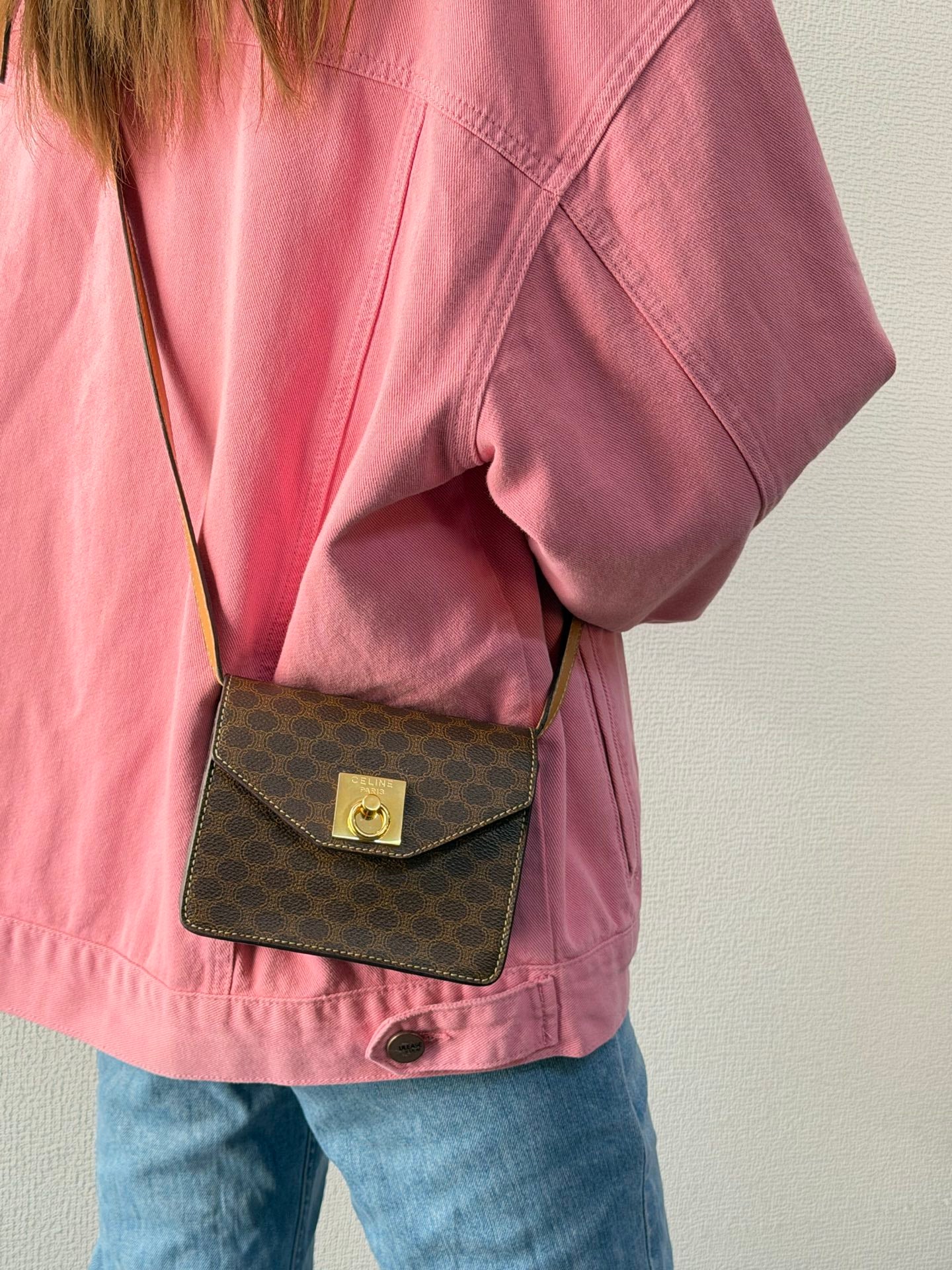 CELINE Macadam Mini Box shoulder bag