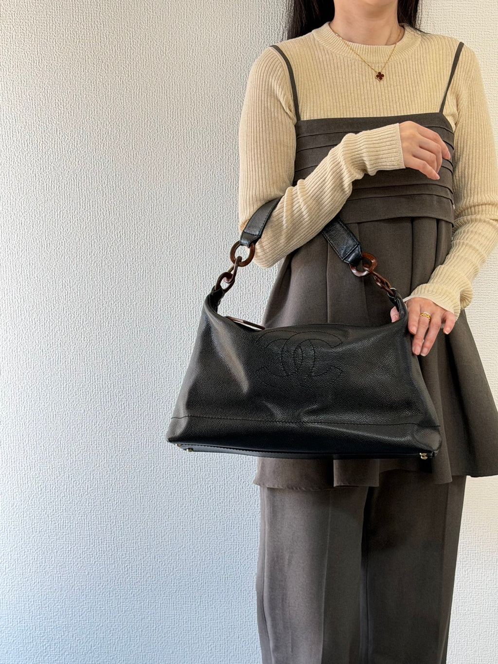 CHANEL Cavier Hobo Bag