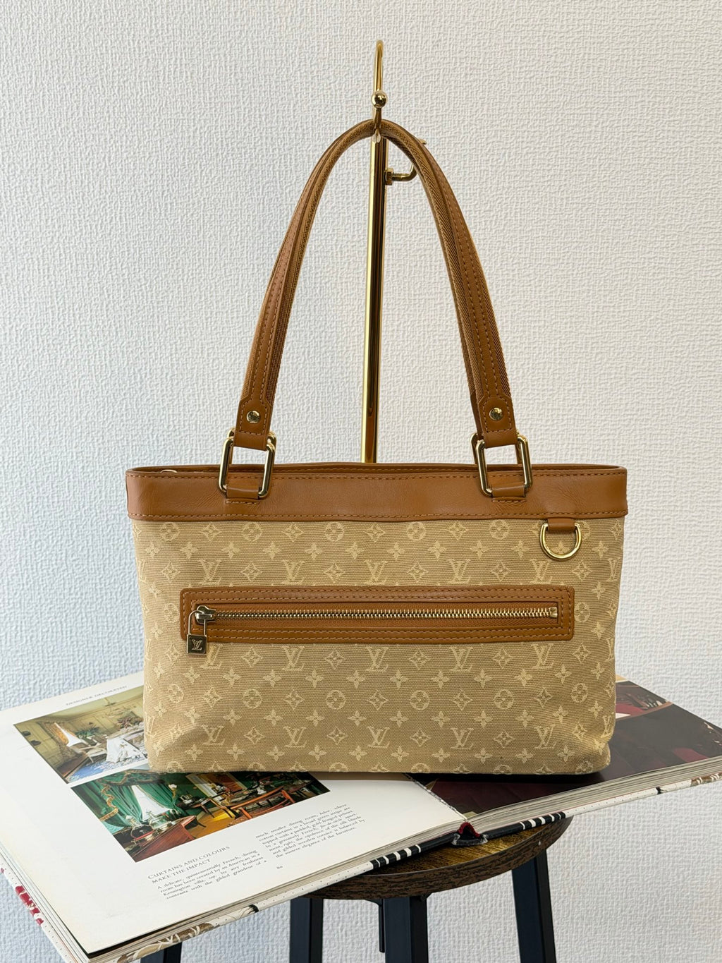 LOUIS VUITTON Denim Hand Bag