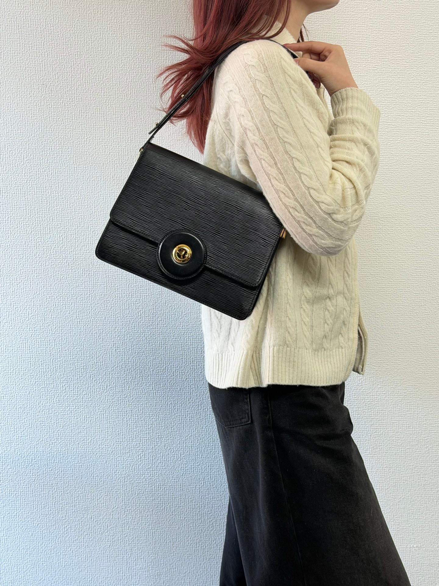 LOUIS VUITTON Epi Shoulder Bag