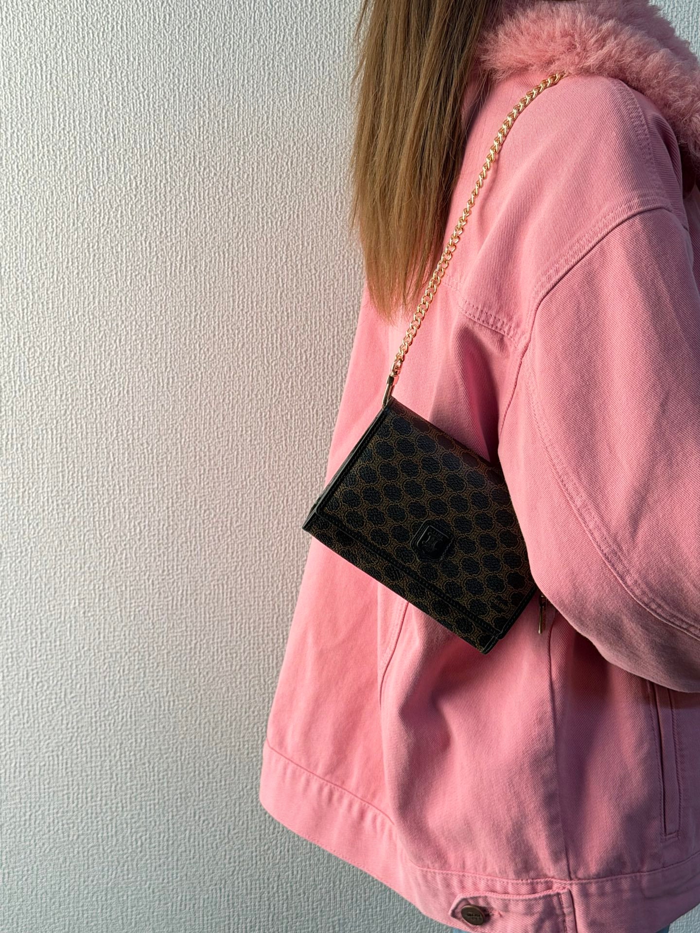 CELINE Macadam Mini Chain Bag