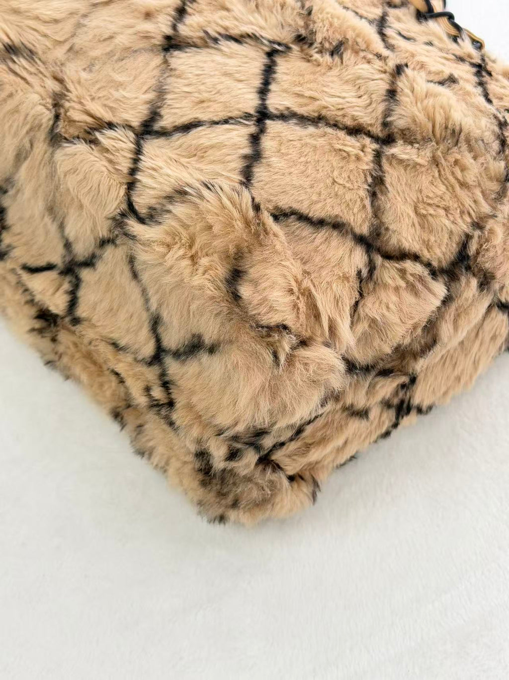 CHANEL Rabbit Fur Totebag