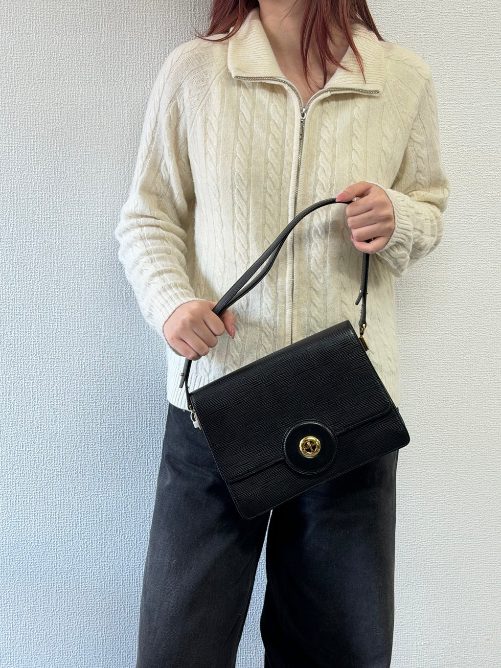 LOUIS VUITTON Epi Shoulder Bag