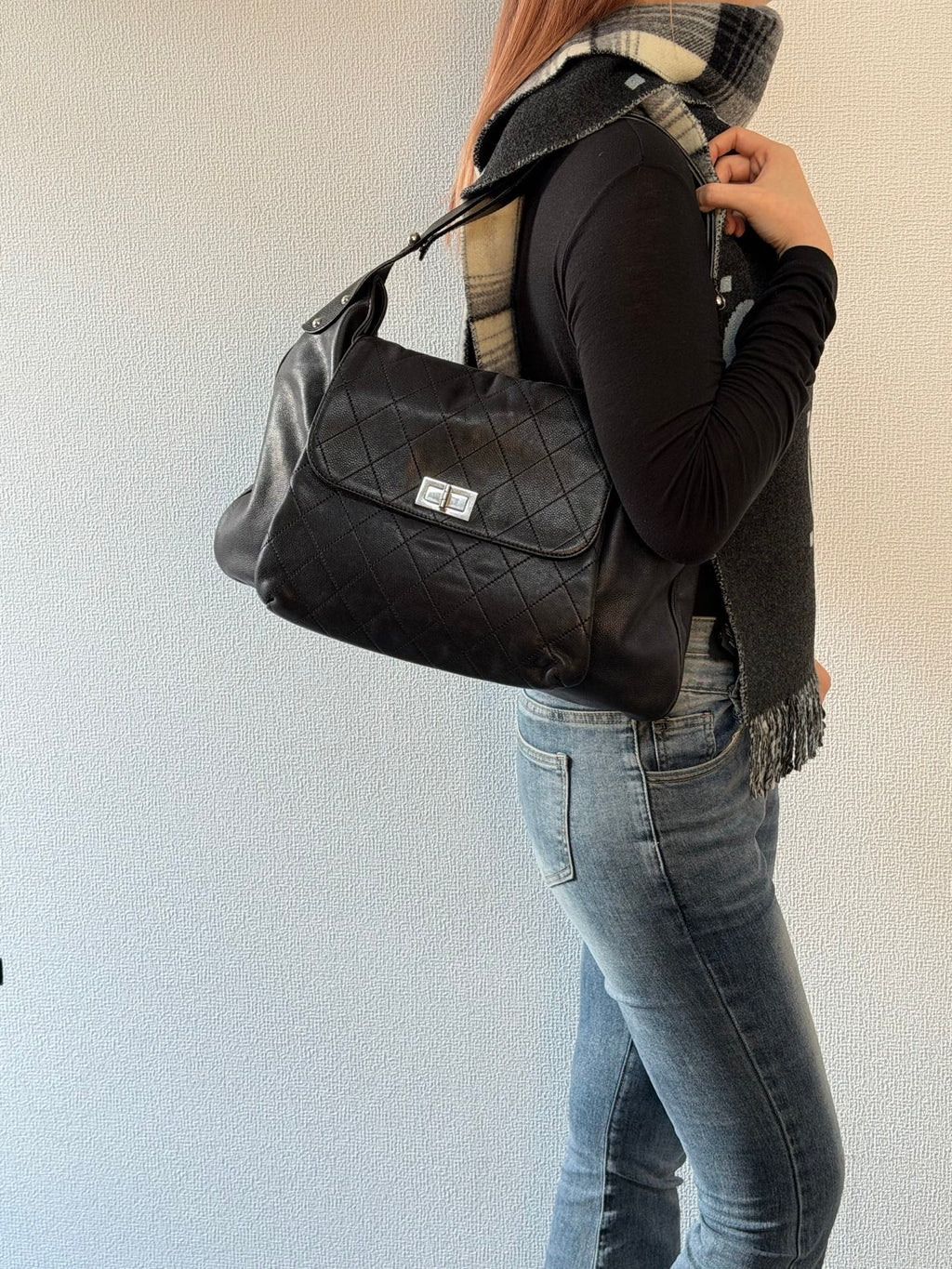 CHANEL 2.55 HOBO Shoulder Bag