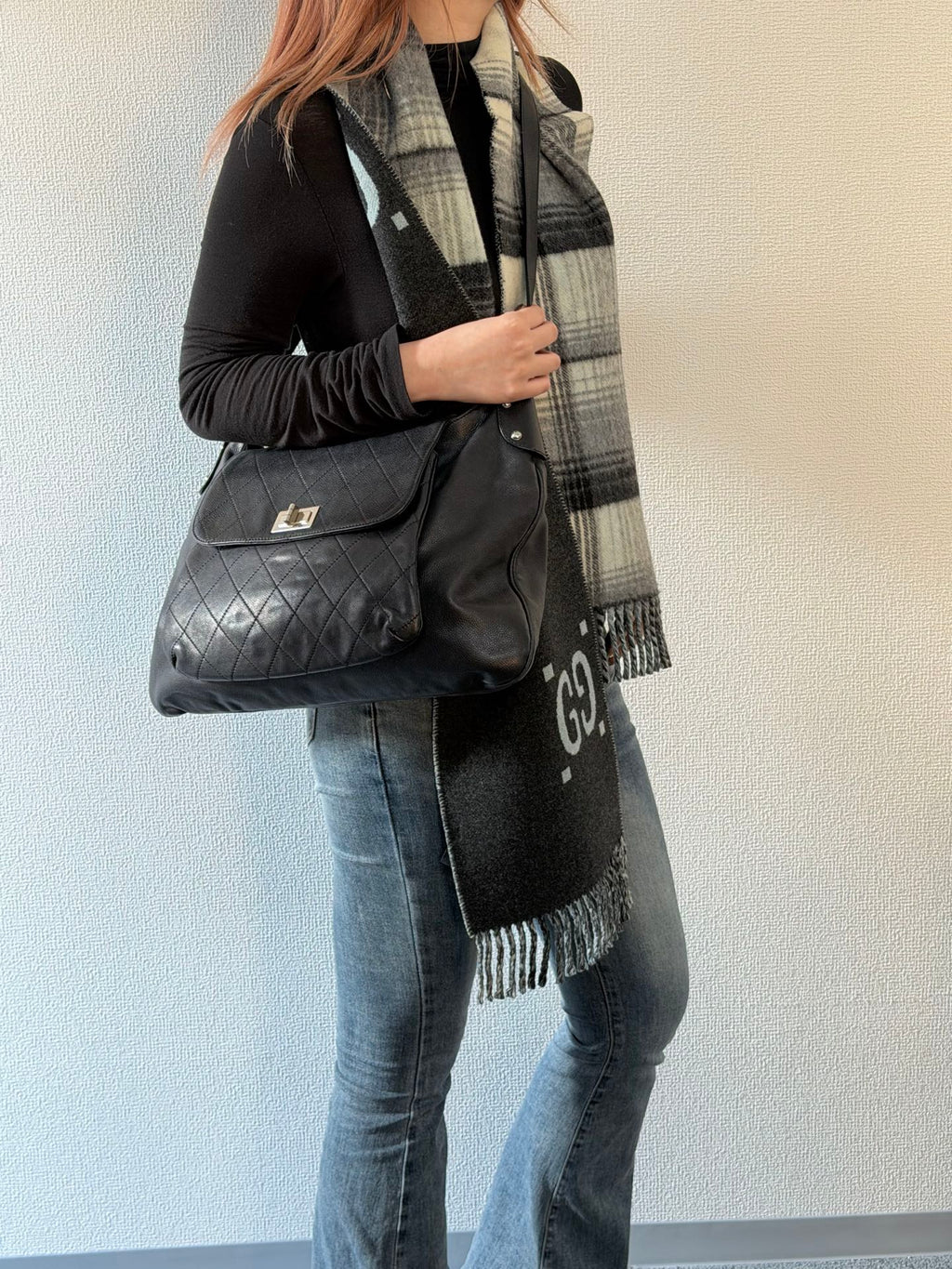 CHANEL 2.55 HOBO Shoulder Bag