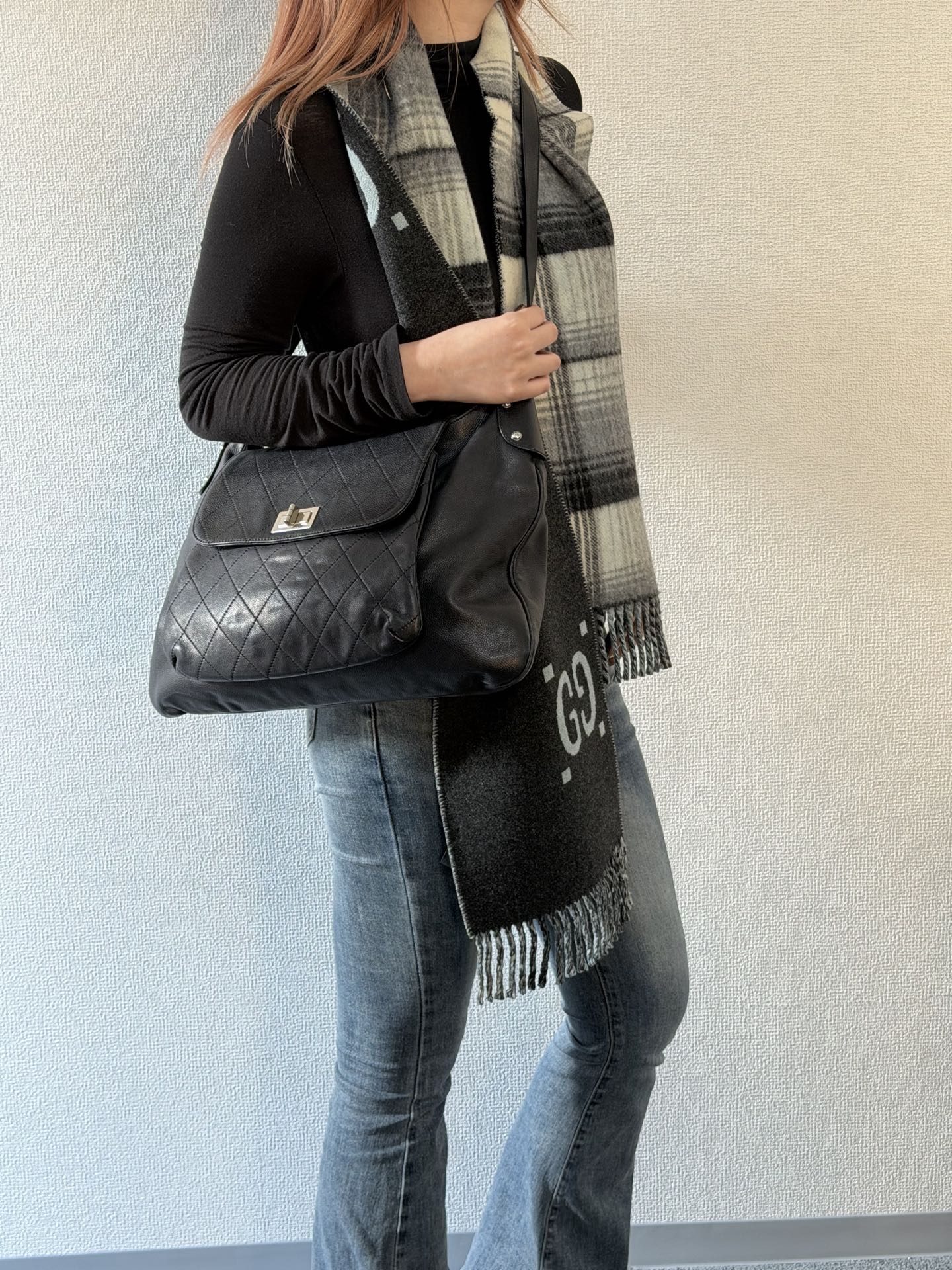 CHANEL 2.55 HOBO Shoulder Bag