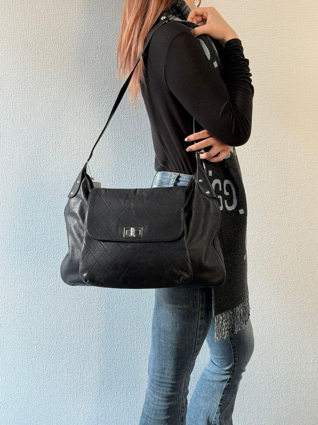 CHANEL 2.55 HOBO Shoulder Bag