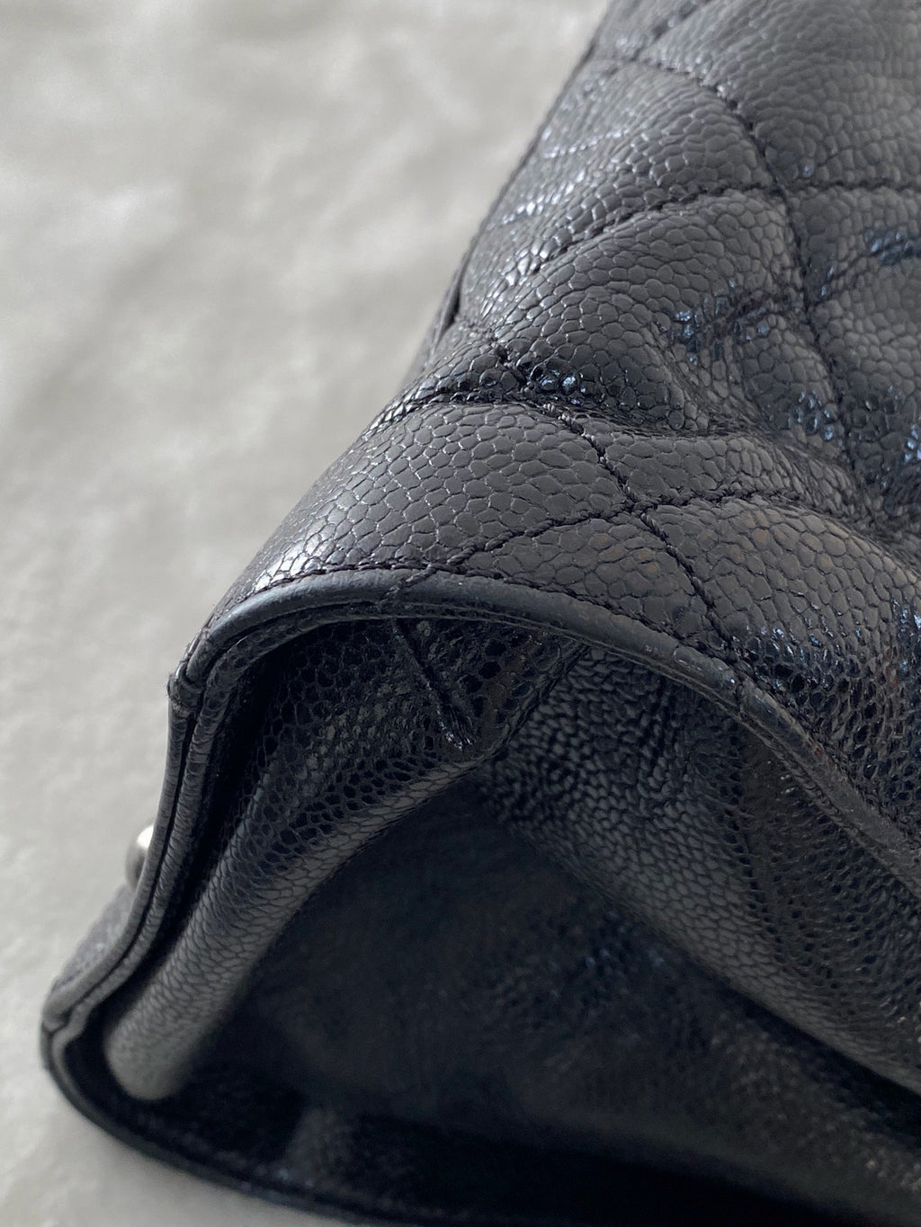 CHANEL Cavier Quilted Totebag