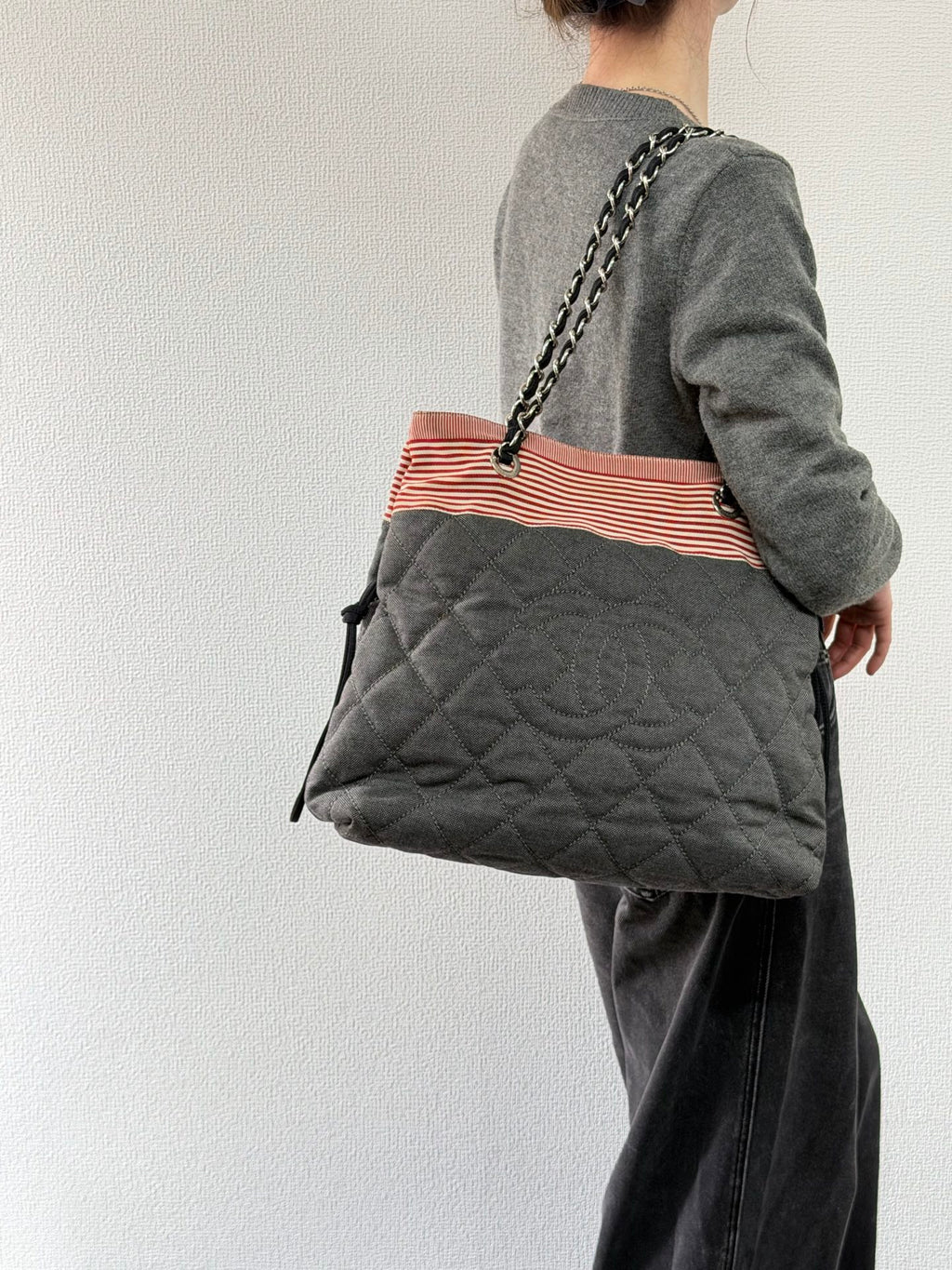 CHANEL Denim Shoulder bag