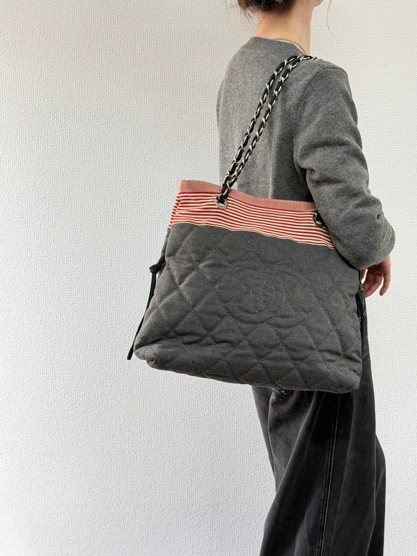 CHANEL Denim Shoulder bag