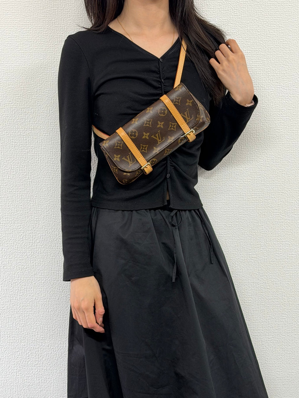 LOUIS VUITTON Monogram 2-way Handbag
