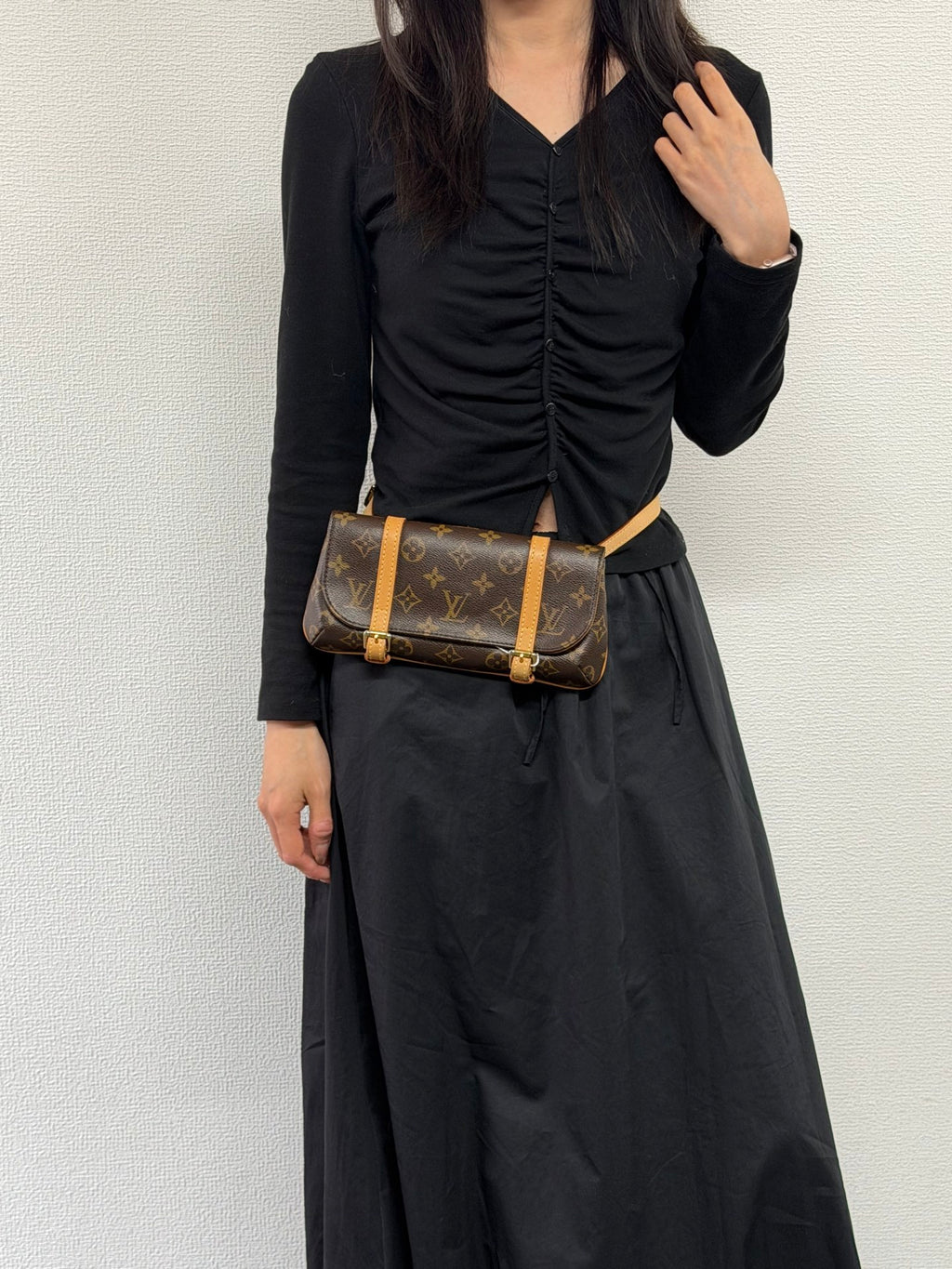 LOUIS VUITTON Monogram 2-way Handbag