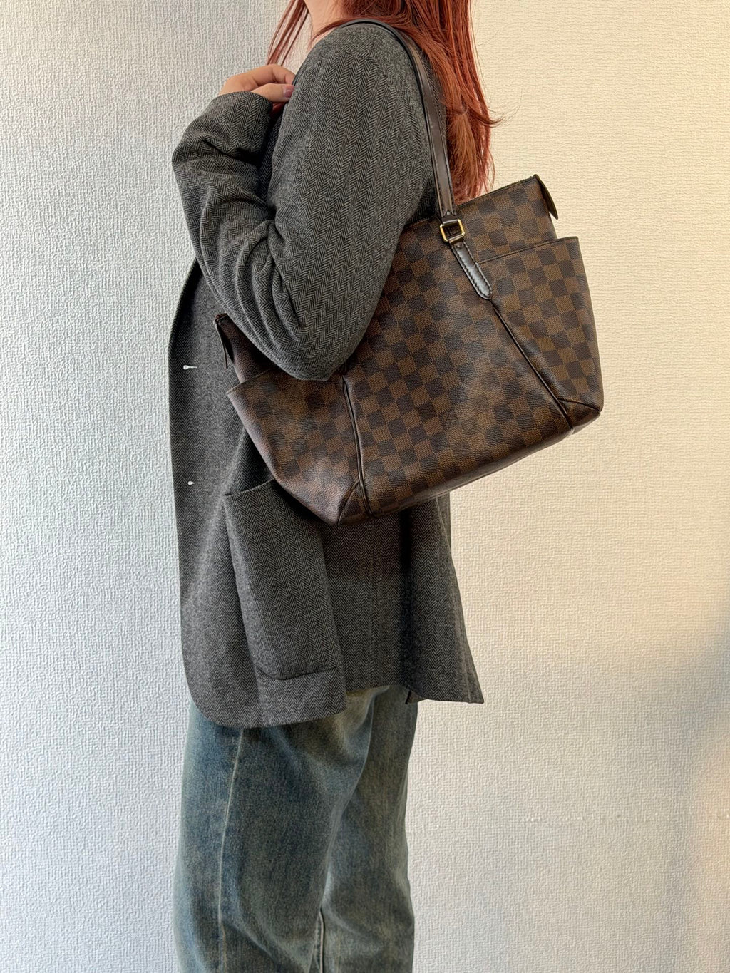LOUIS VUITTON Damier Totally Totebag