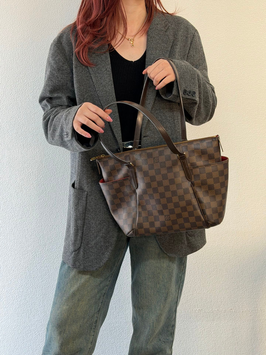 LOUIS VUITTON Damier Totally Totebag