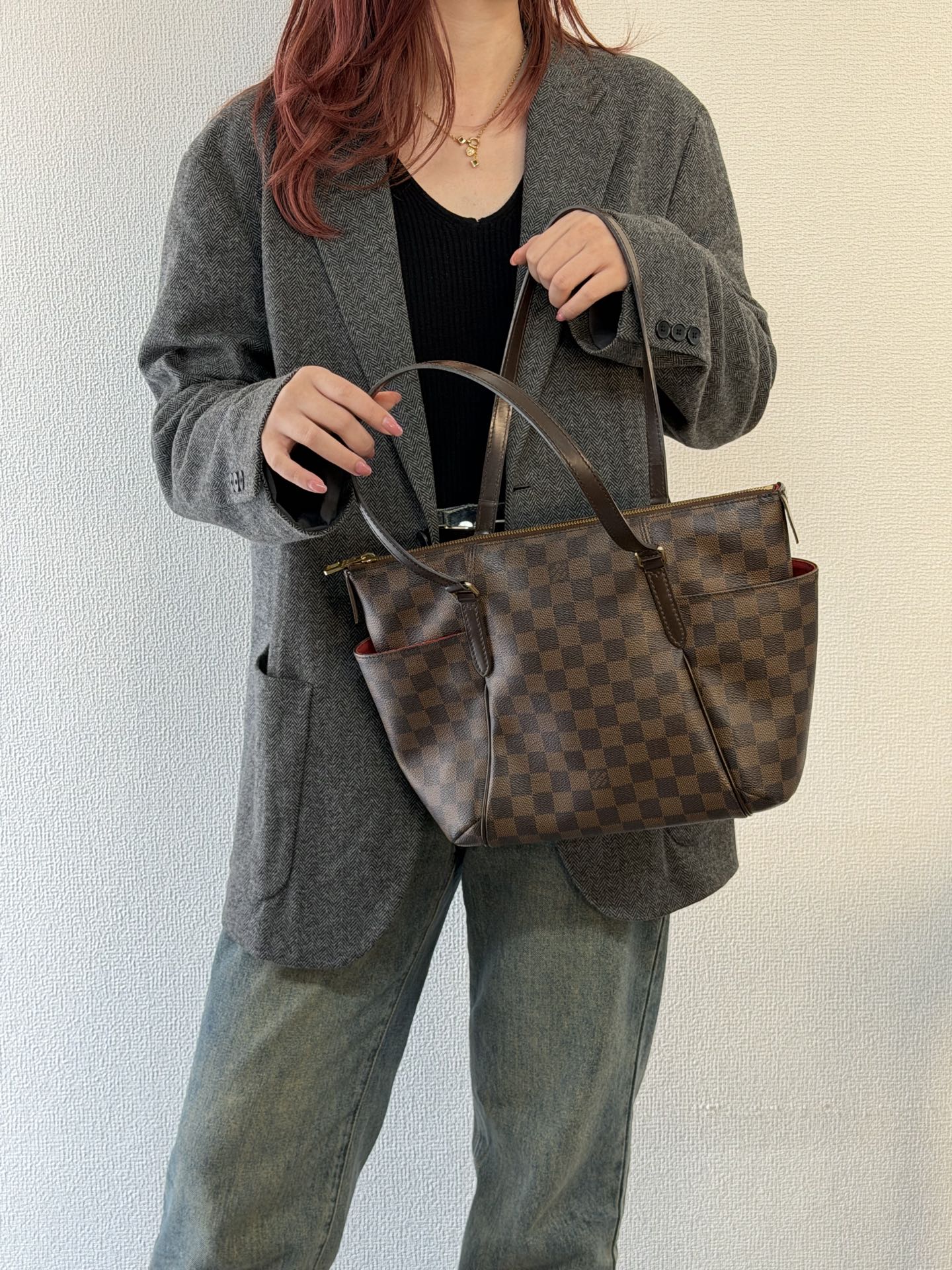 LOUIS VUITTON Damier Totally Totebag