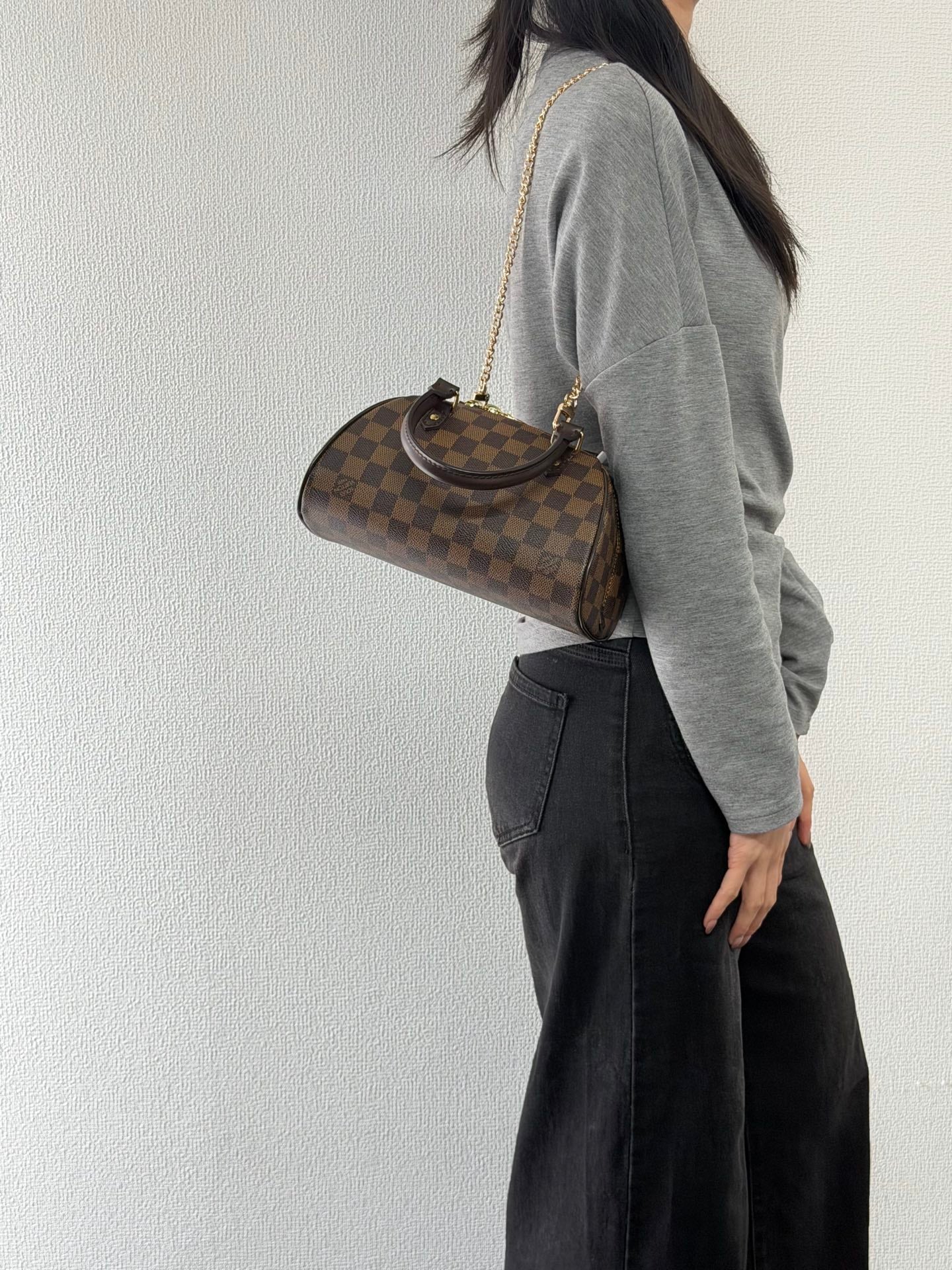 LOUIS VUITTON Damier Mini Handbag