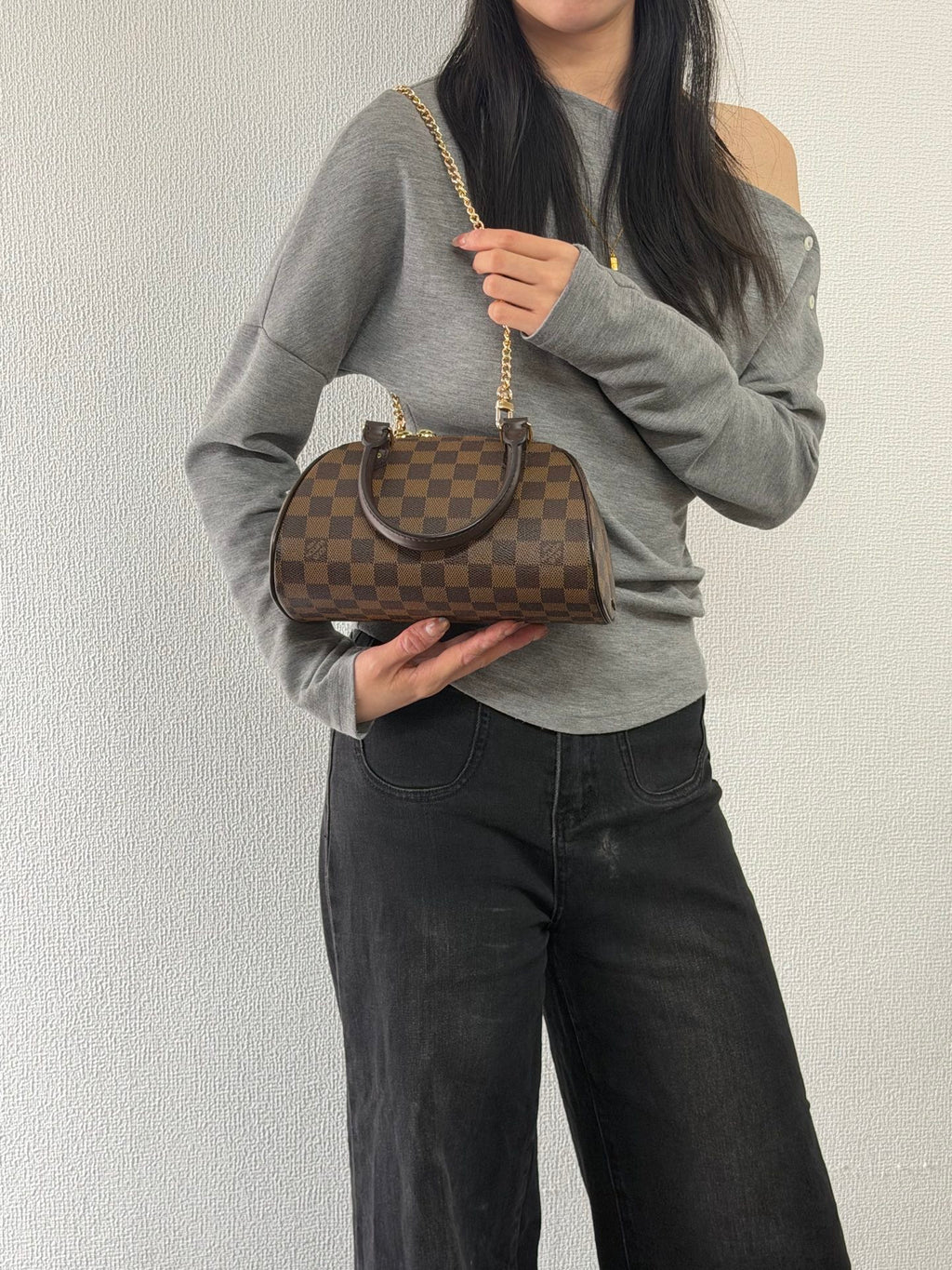 LOUIS VUITTON Damier Mini Handbag