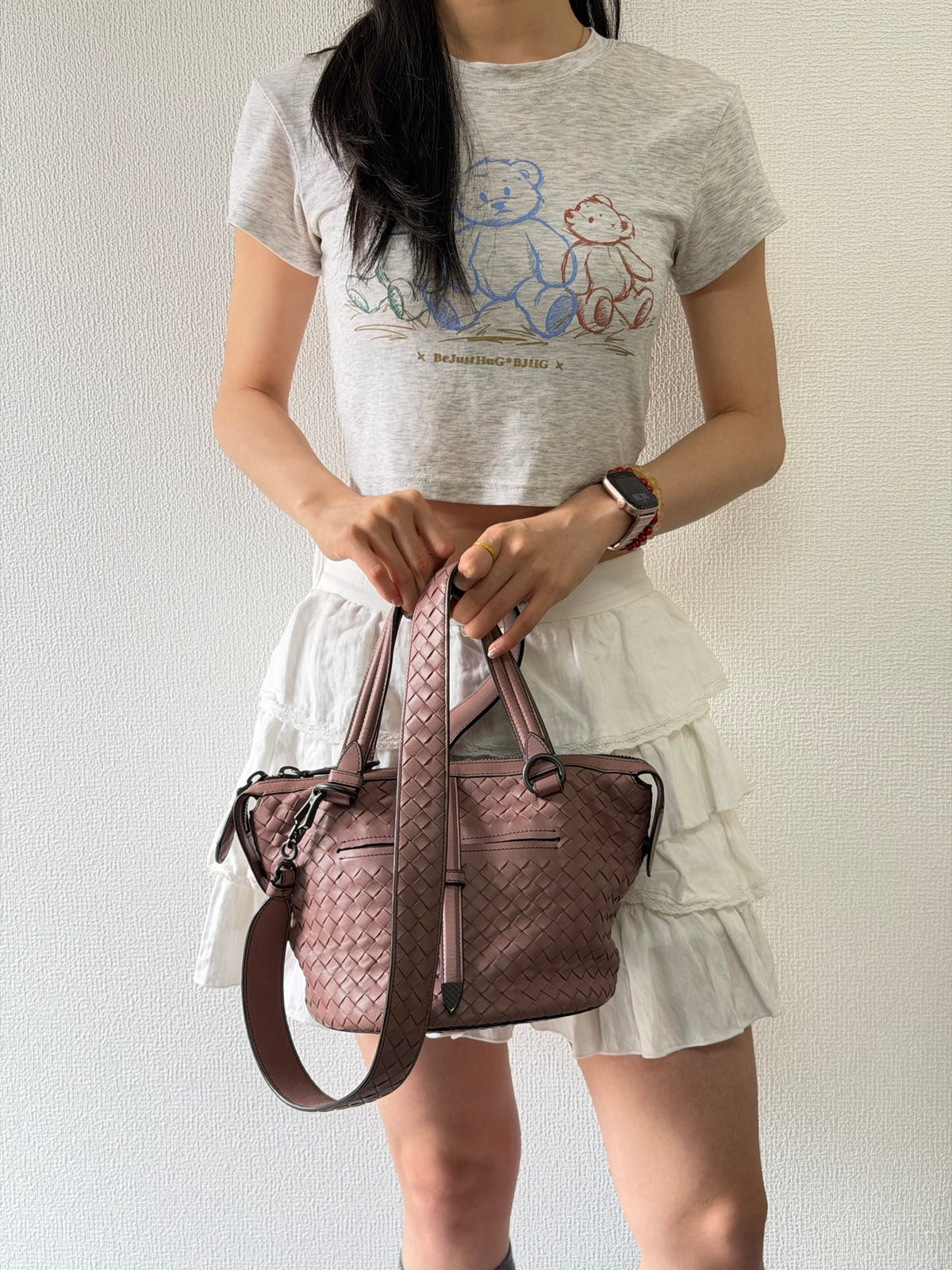 Bottega Veneta Intrecciato 2Way Leather Shoulderbag