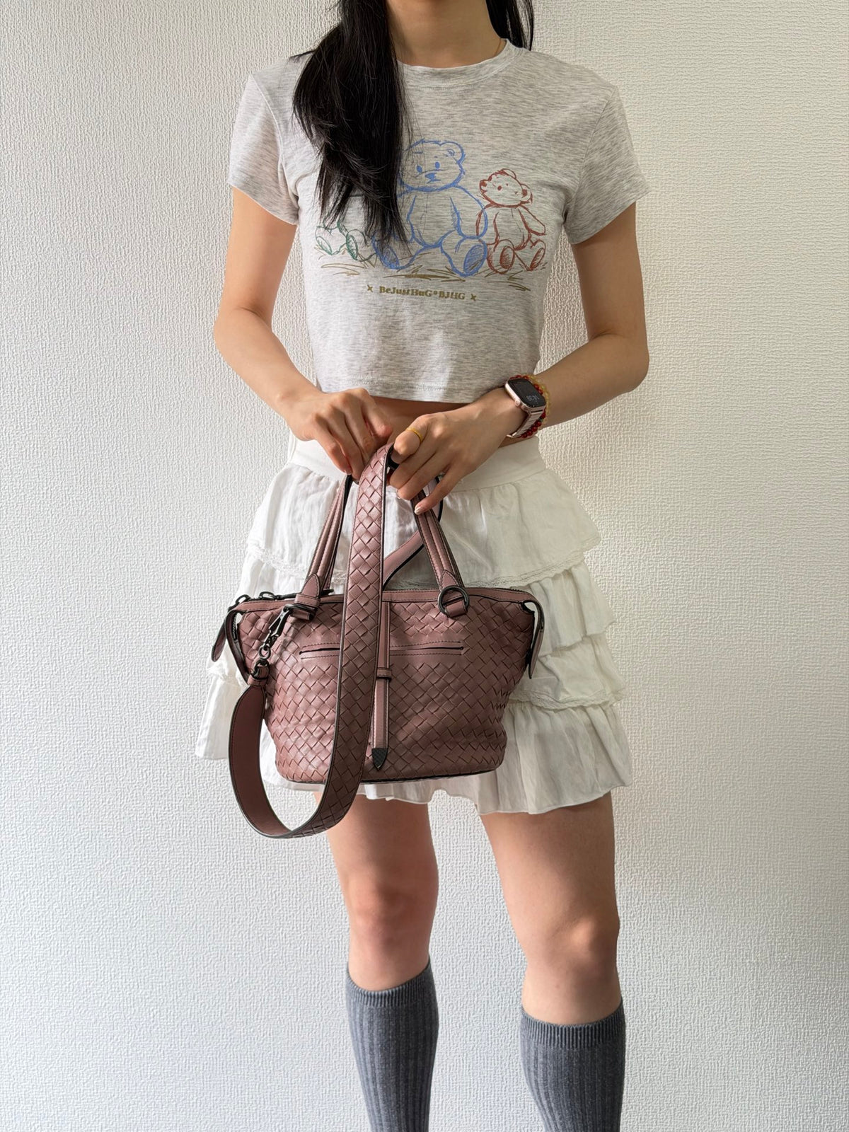 Bottega Veneta Intrecciato 2Way Leather Shoulderbag
