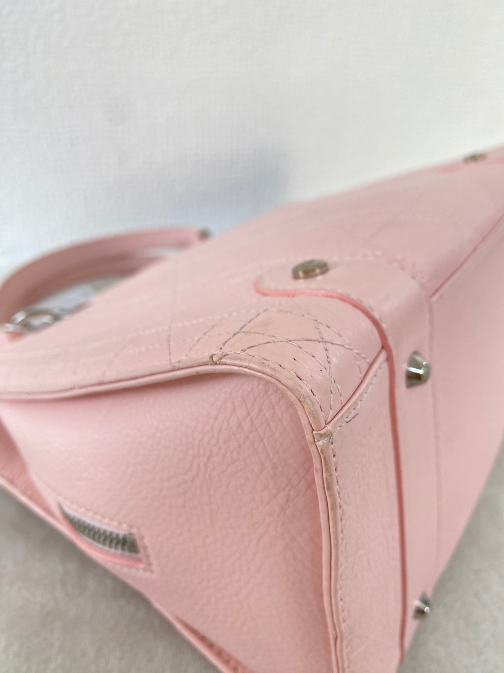Christian Dior  Cannage Handle Bag