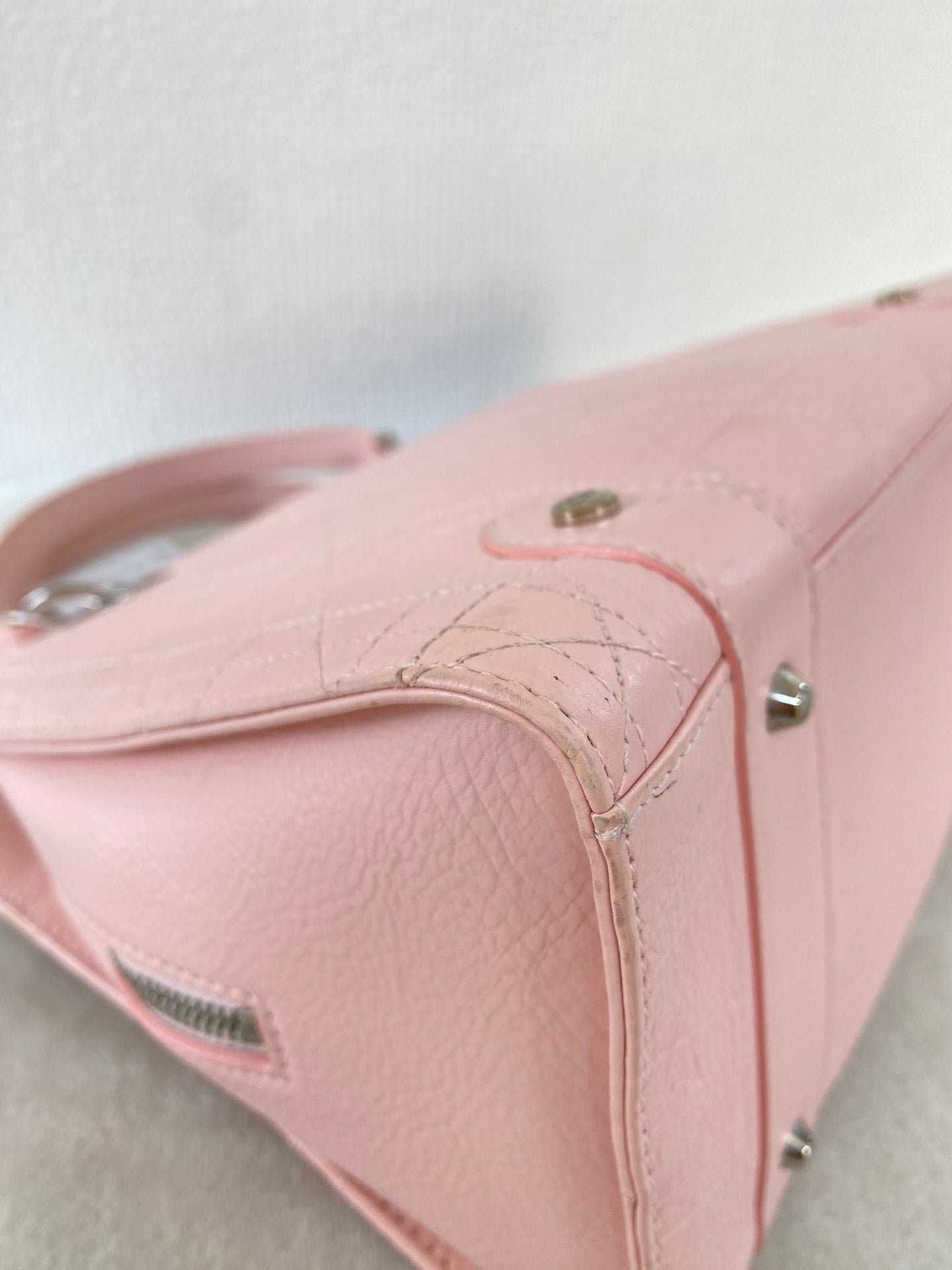 Christian Dior  Cannage Handle Bag
