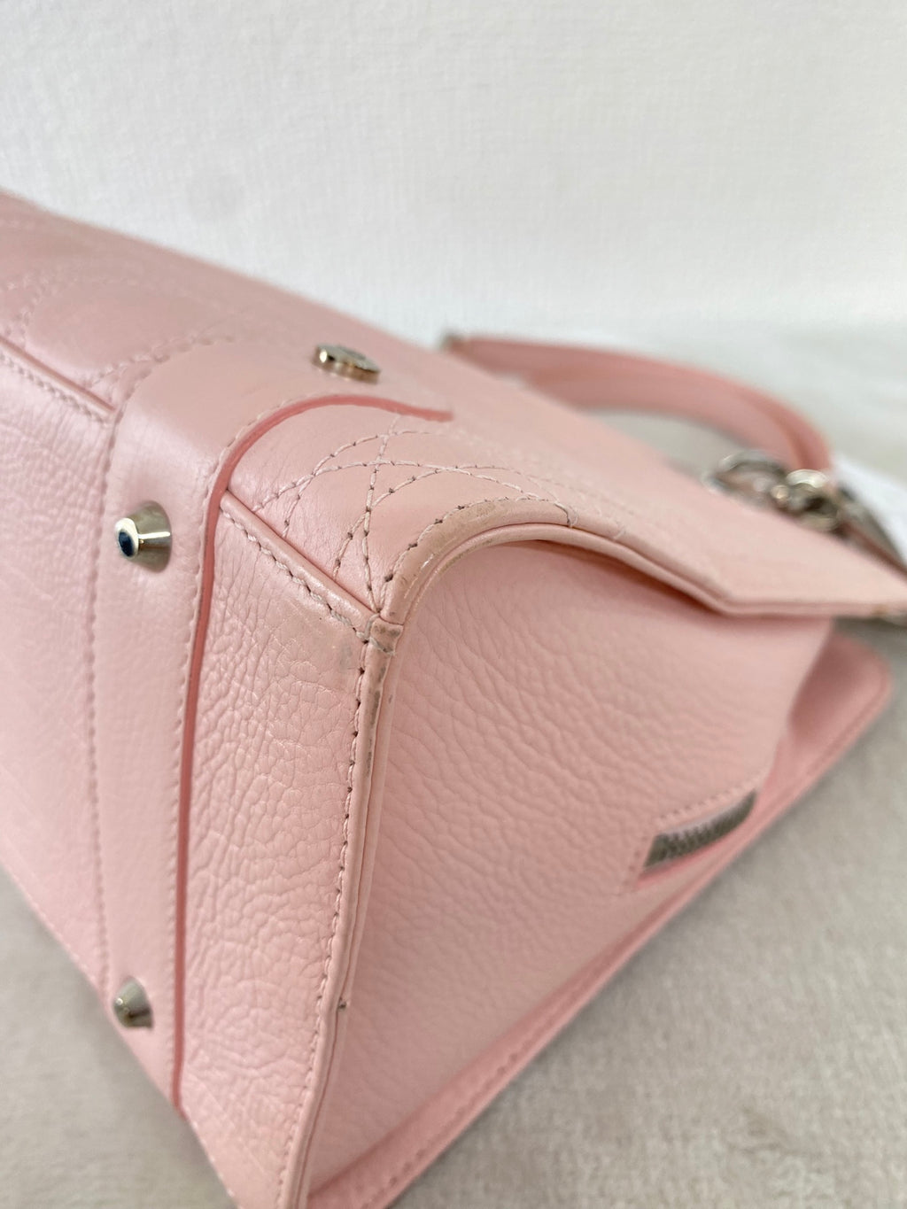Christian Dior  Cannage Handle Bag
