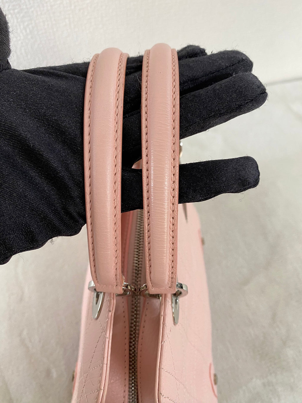 Christian Dior  Cannage Handle Bag