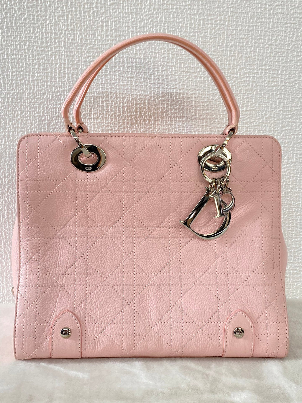 Christian Dior  Cannage Handle Bag