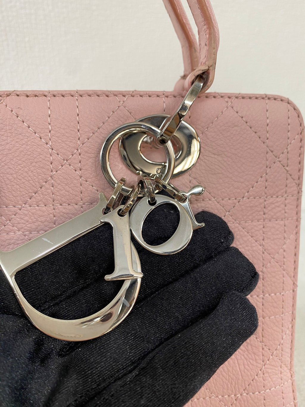 Christian Dior  Cannage Handle Bag