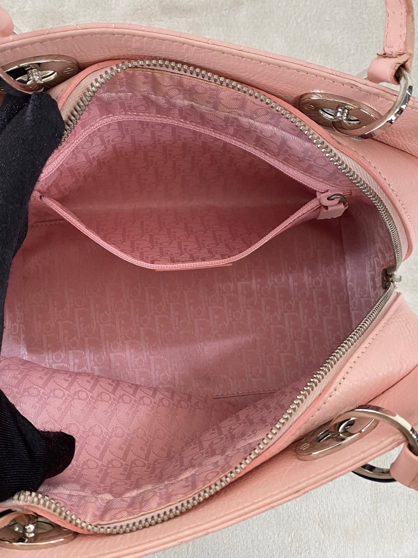 Christian Dior  Cannage Handle Bag