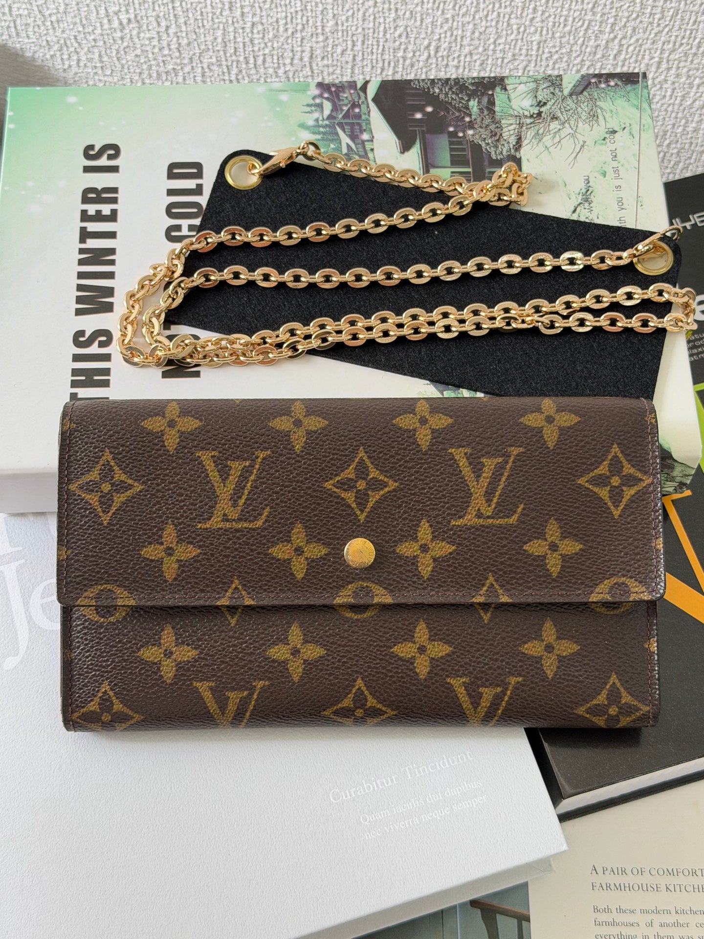 LOUIS VUITTON Monogram Wallet