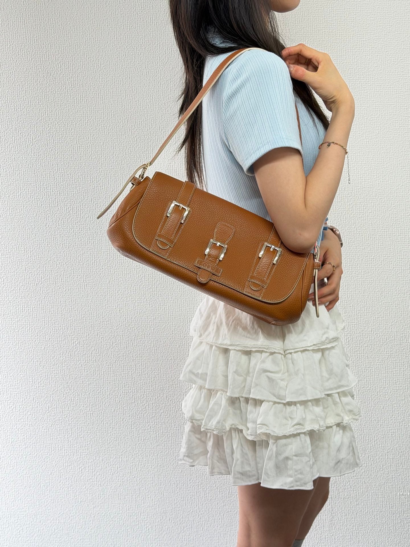 LOEWE Genuine Senda Shoulderbag (brown)