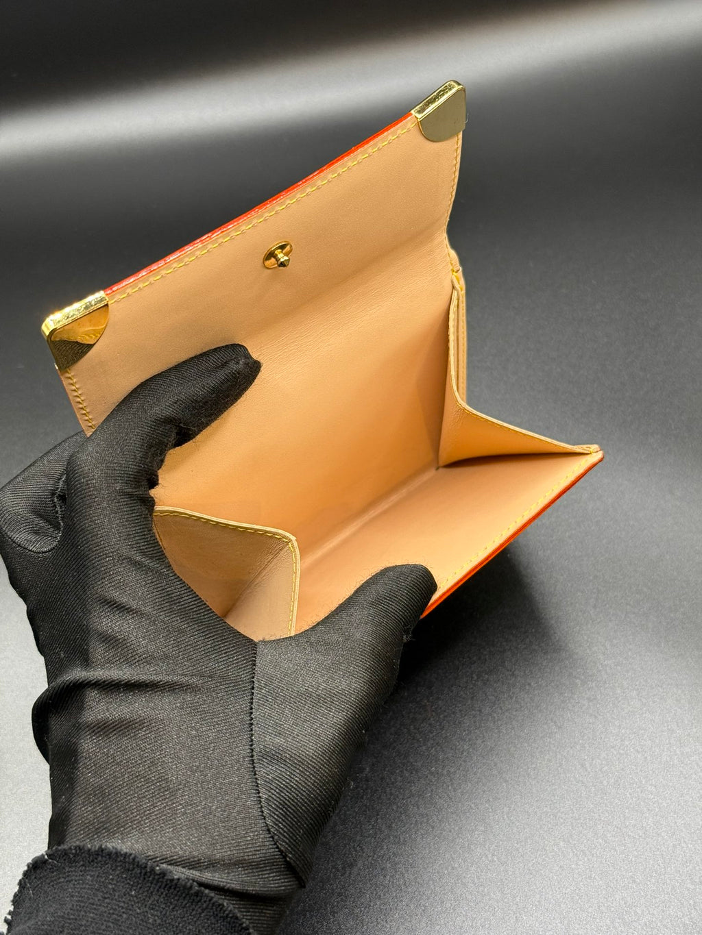 LOUIS VUITTON Multicolor Black Wallet with Dust bag