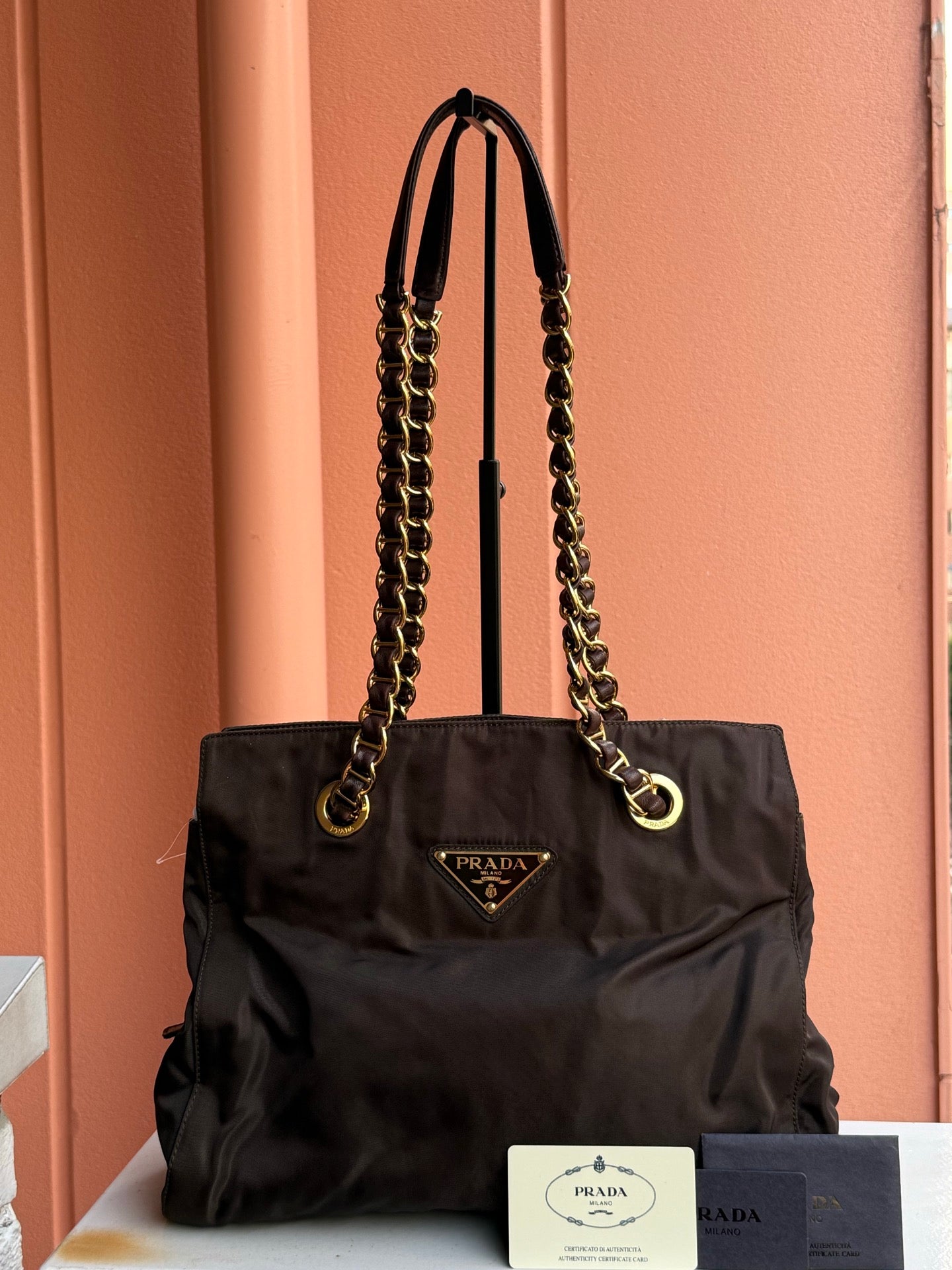 PRADA Nylon Shoulder Bag