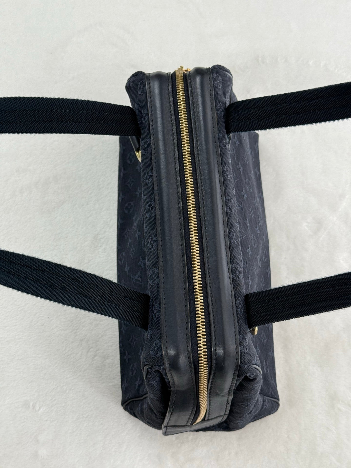 LOUIS VUITTON Minimonogram totebag Navy color 