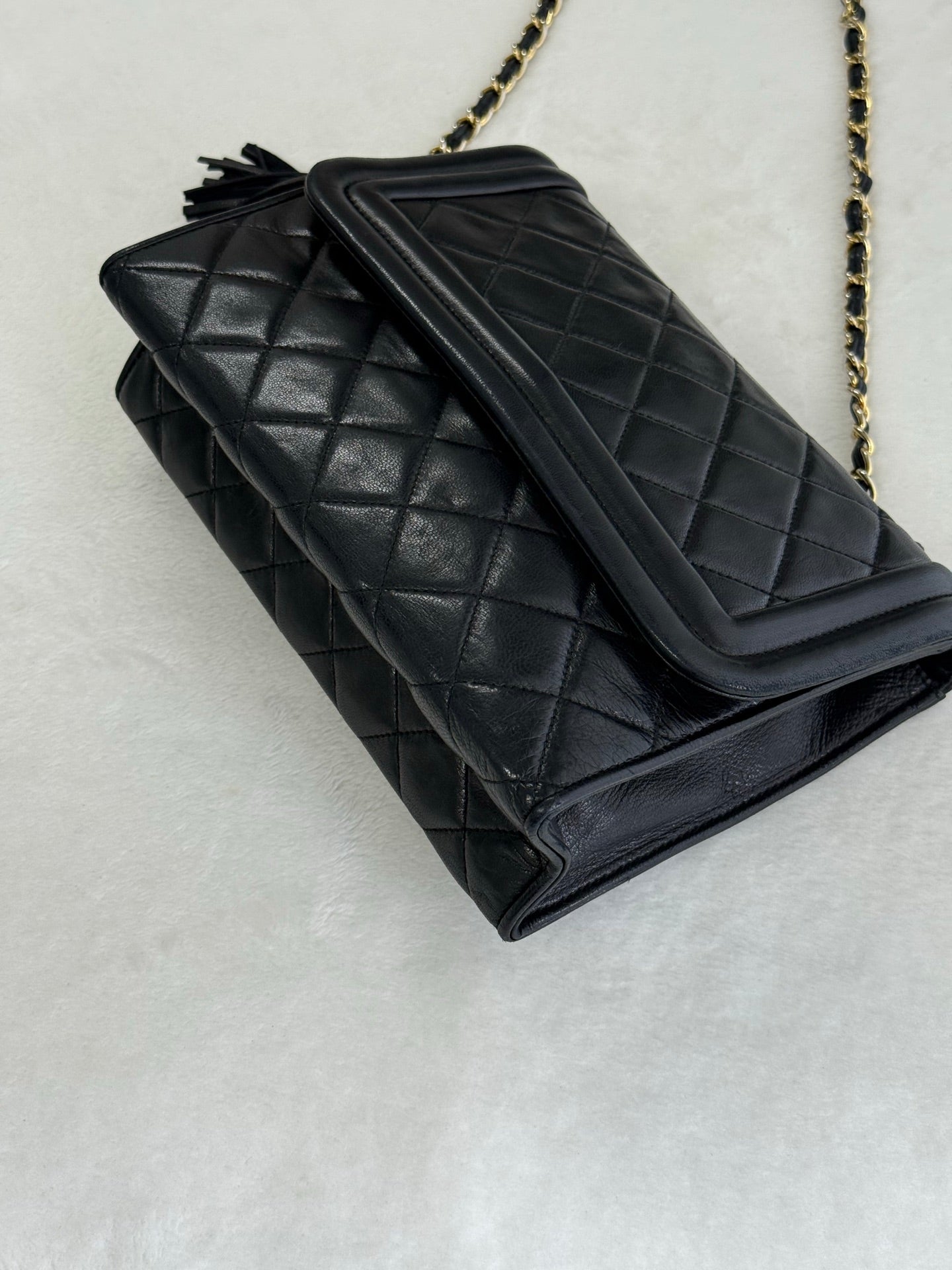 CHANEL Flap Messenger Bag