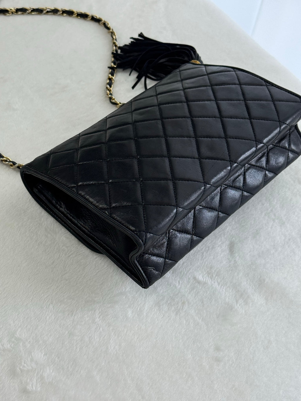 CHANEL Flap Messenger Bag