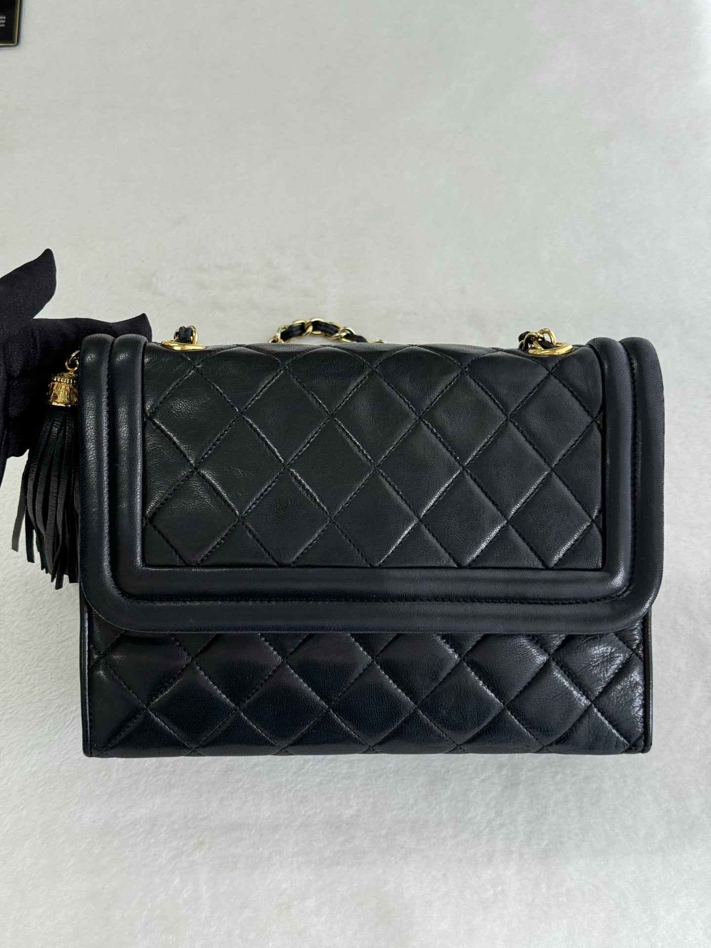 CHANEL Flap Messenger Bag