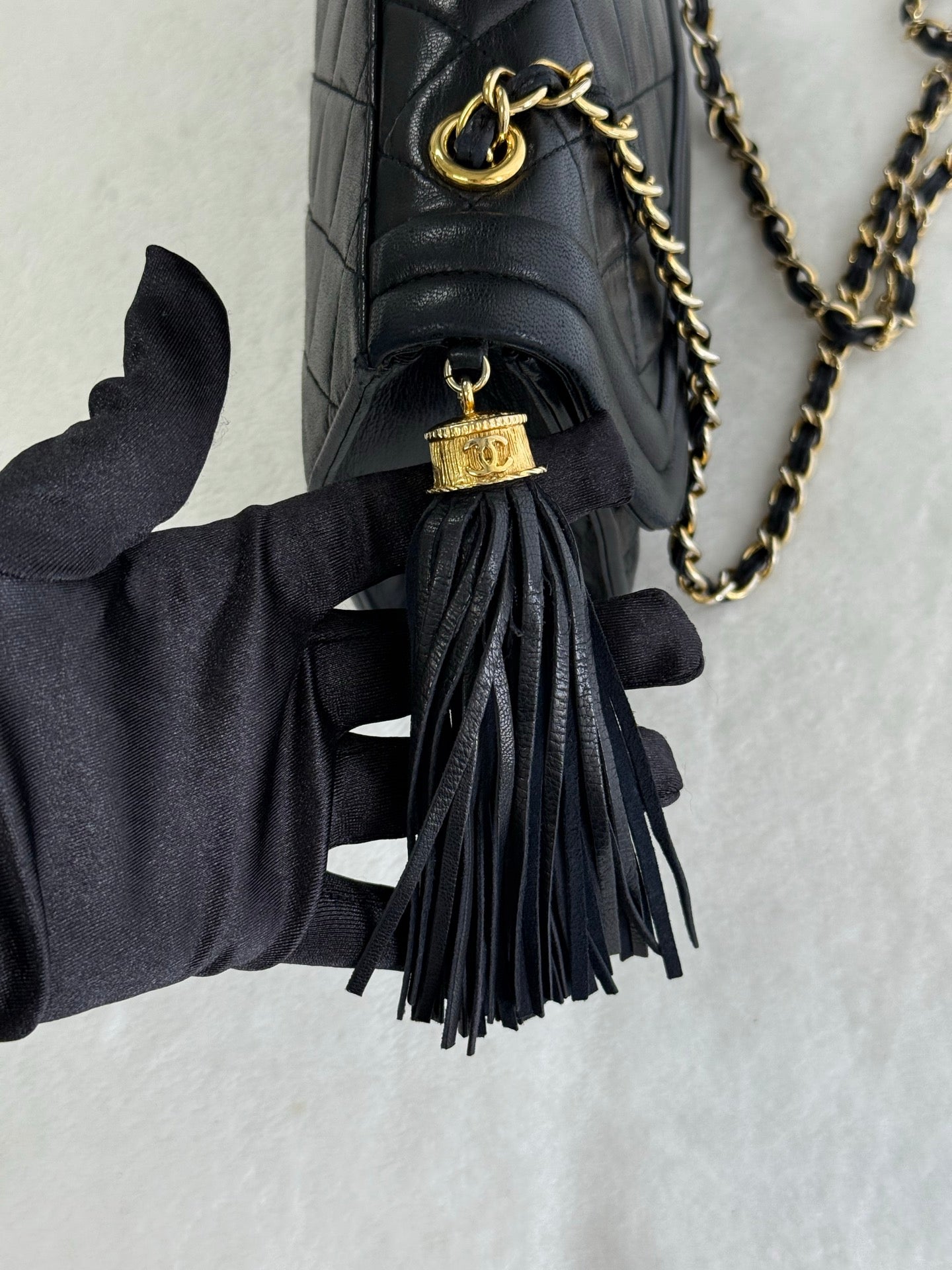 CHANEL Flap Messenger Bag