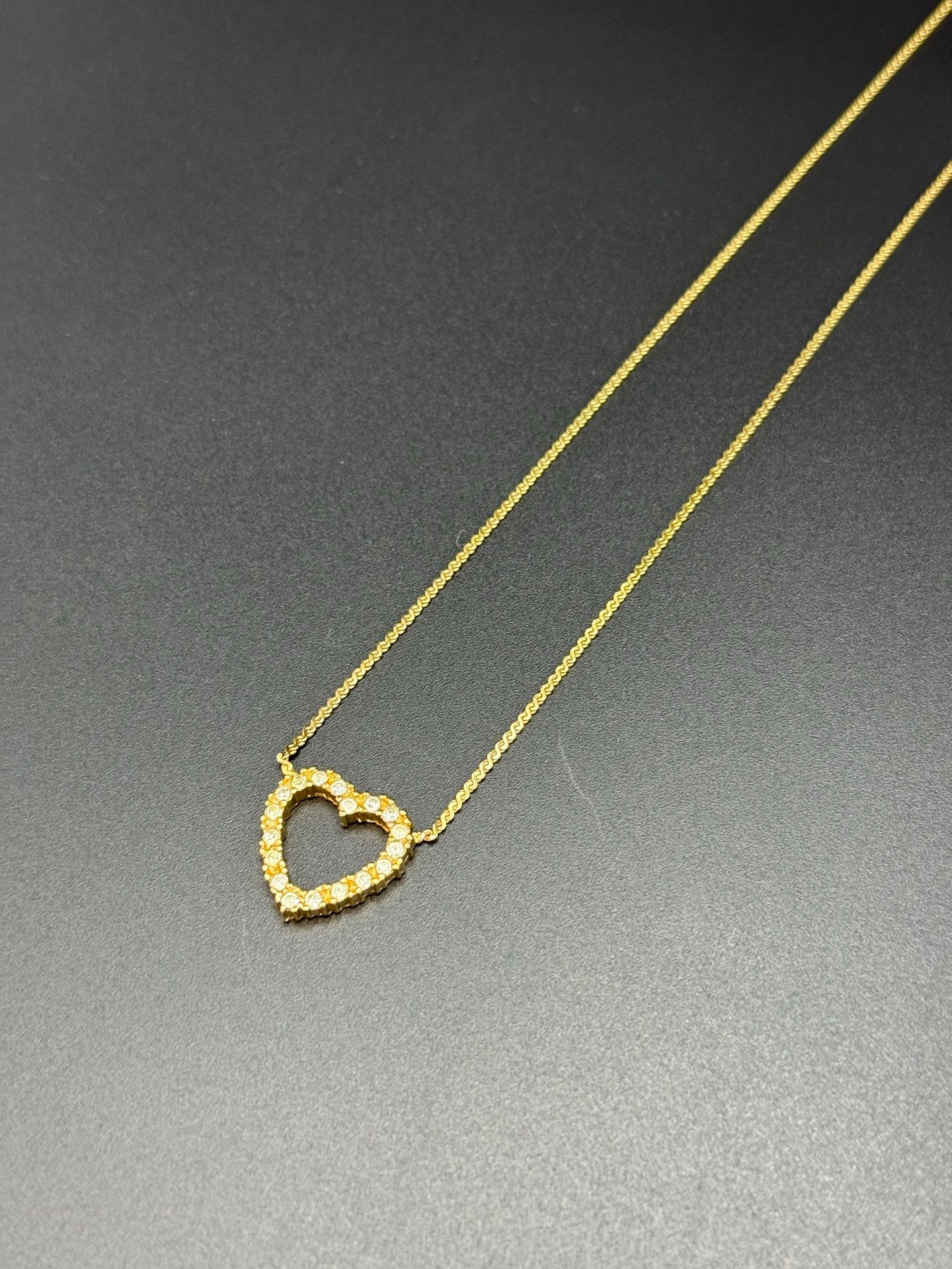 Dior necklace Heart Shape