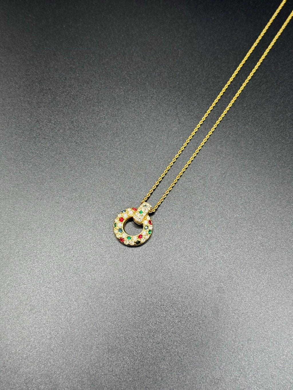 Dior Necklace Circle Shape