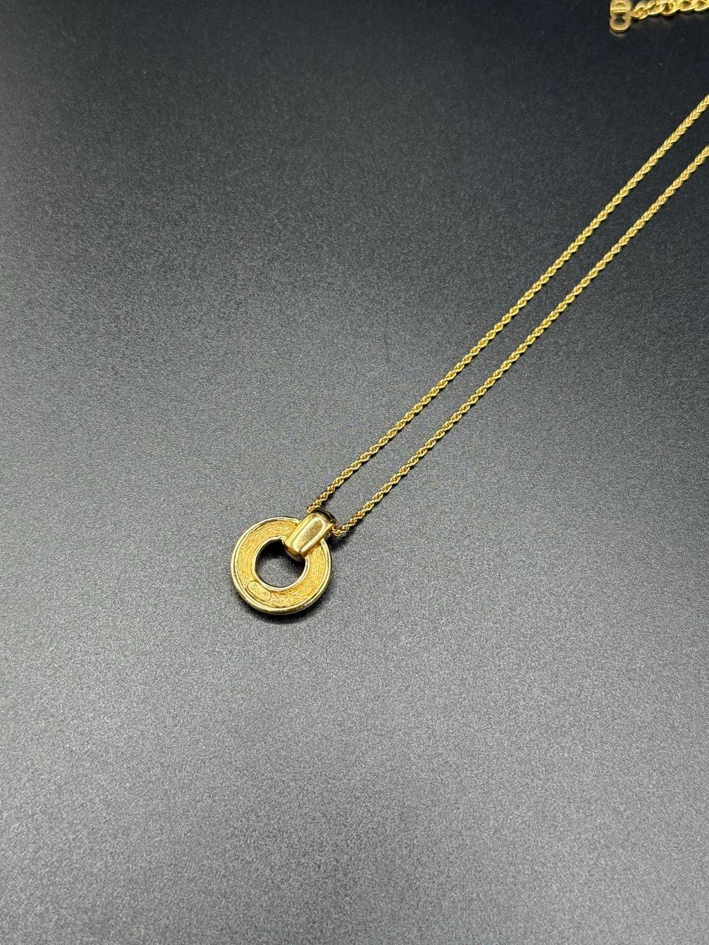 Dior Necklace Circle Shape