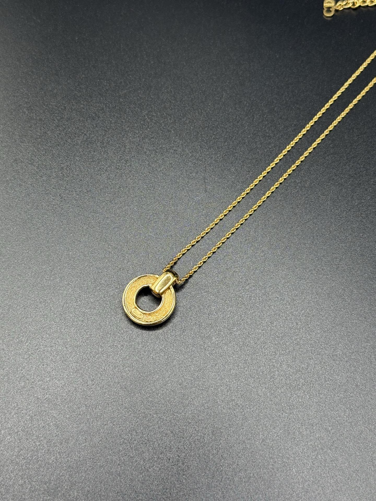 Dior Necklace Circle Shape