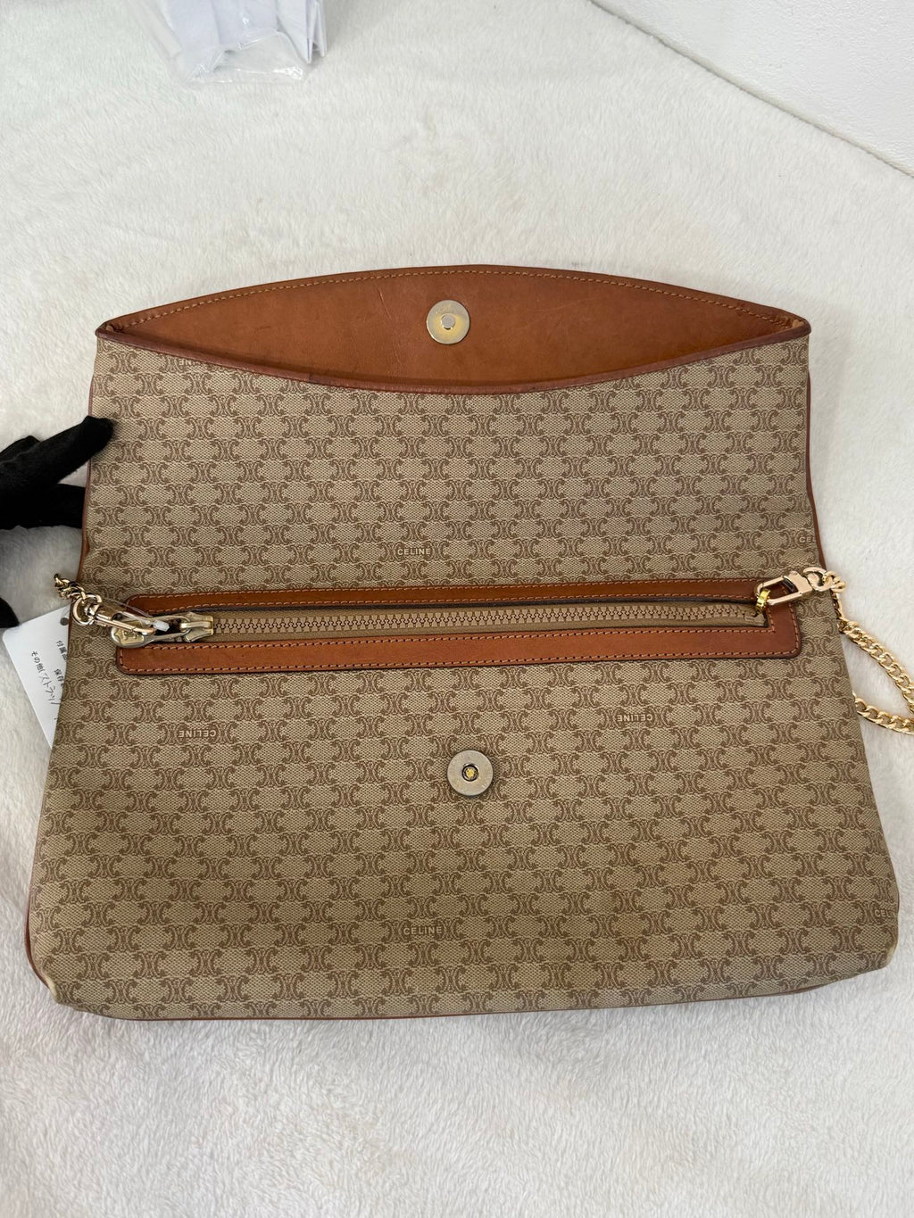 CELINE Macadam Envelope Bag