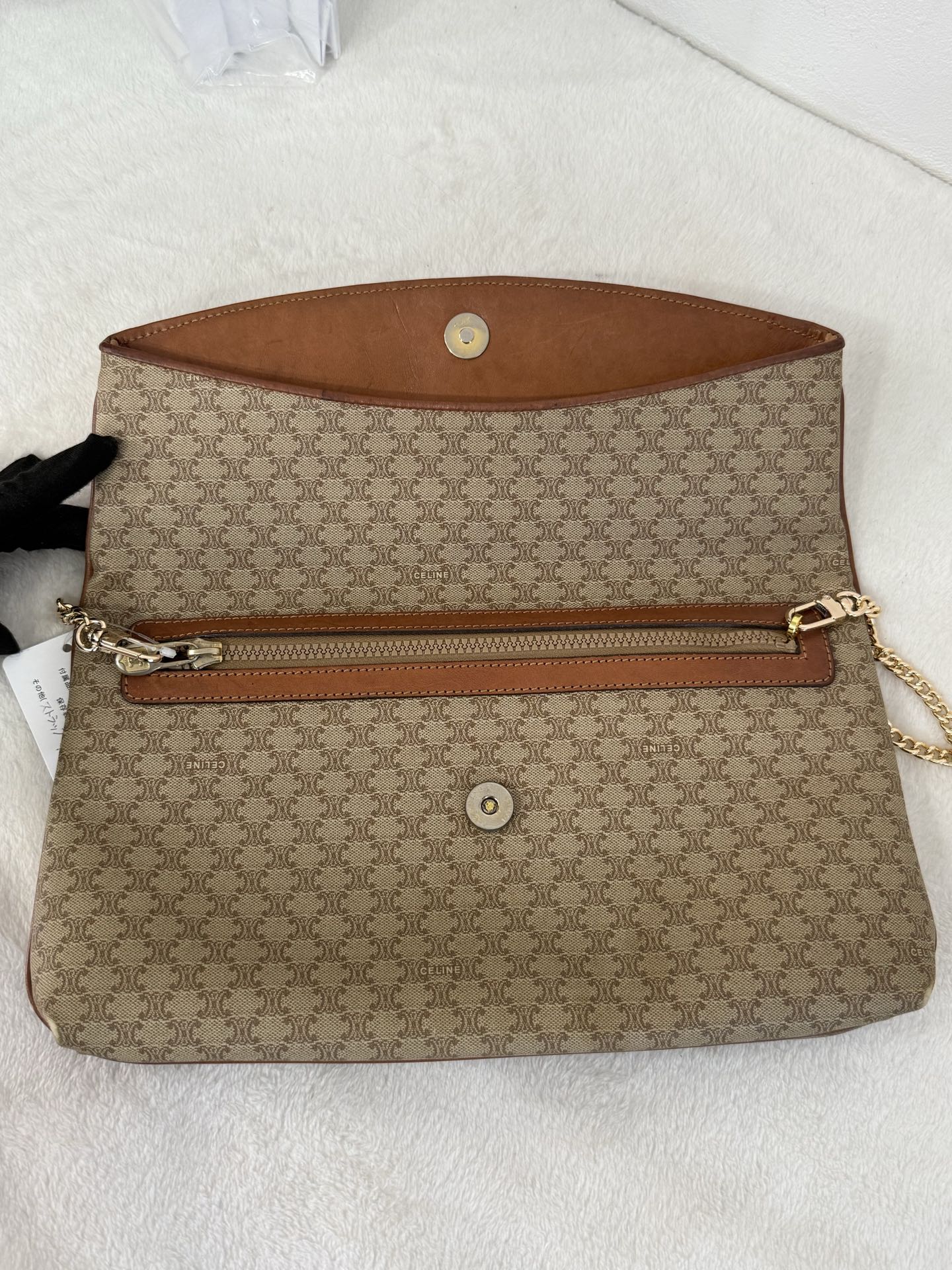 CELINE Macadam Envelope Bag
